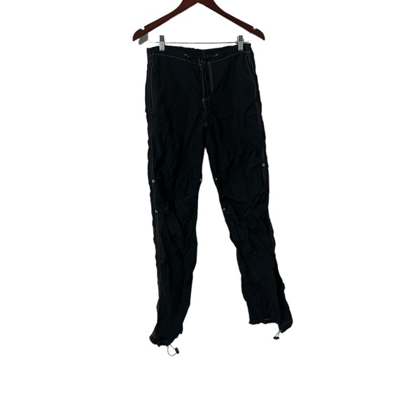 UNIF Nylon Cargo Baggy Y2K Pants Trousers - Picture 9 of 10